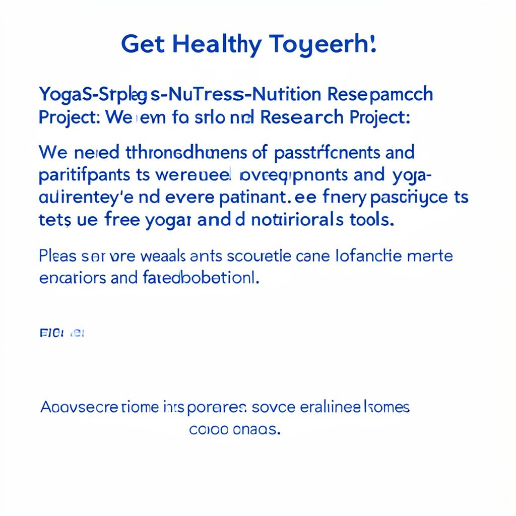 A calm, softly lit composition of yoga and wellness elements in muted blues and warm creams, suggesting holistic health research.
